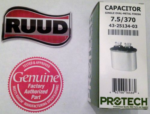 Z97F9001 - 7.5 uf MFD 370 Volt VAC - GE Oval Run Capacitor Upgrade