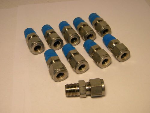 swagelok fittings 3/8&#034; tube-1/4&#034; FNPT straights LOT # 311