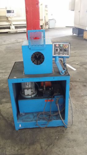 FINN POWER MODEL NC 20 HYDRAULIC HOSE CRIMPER / CRIMPING MACHINE