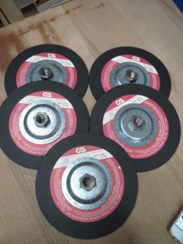 7X1/8 X5/8-11 CUT-OFF DISCS T 27 C72 CAI 5 PCS (LL0423)