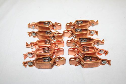 Mueller lot of 10 #27c general purpose copper clip 40-amp crimp or screw usa for sale