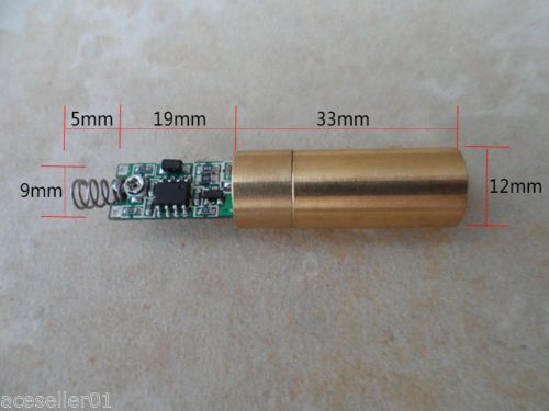 200mW 532nm DPSS Green Laser Module DIY Lab Lazer Lighting W Free PCB driver