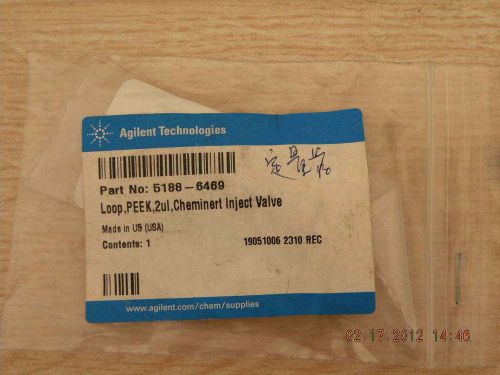 NEW AGILENT 5188-6469 LOOP PEEK 2uL CHEMINERL INJECT VALVE NIP