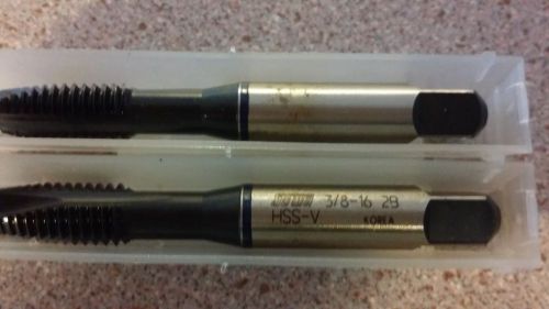 3/8 - 16 TAP NEW.   HIGH QUAILITY USA TAP LOT OF 2 PCS.