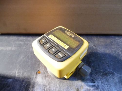 GEORGE FISCHER SIGNET FLOW METER TRANSMITTER, PN: 385501, SN:60609250307, USED