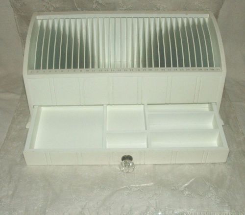 wood desk top 31 CD holder white crystal knob drawer Target Brands INC.  China