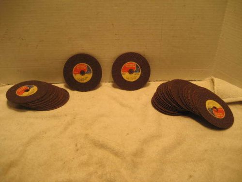 GRINDER CUTTING WHEELS - NATAFLEX - 9 - 4X1/8X3/8 AND 20 - 4X1/16X3/8 - N.O.S