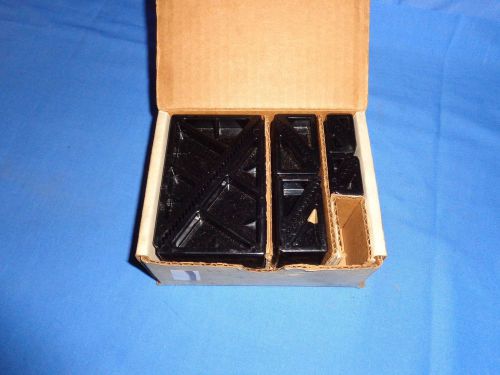 LOT of 20 HARD PLASTIC SET UP / STEP BLOCKS milling machine work holder clamp