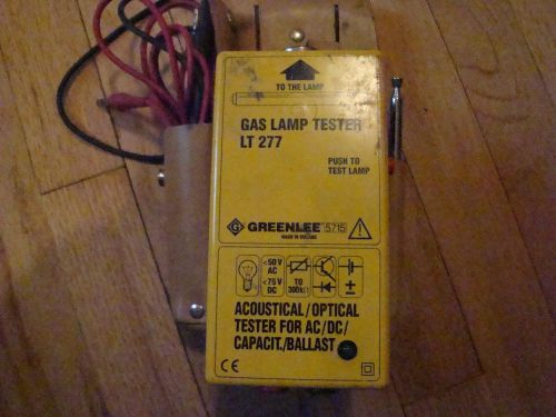 greenlee lamp tester lt 277