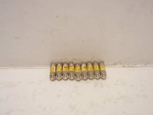 LOT OF 9 COOPER BUSSMANN LP-CC-2-1/2 NEW CLASS CC LOW PEAK FUSES LPCC212