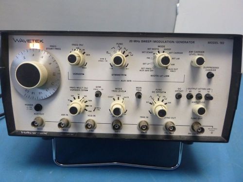 Wavetek Model 193 20 Mhz Sweep Modulation Generator