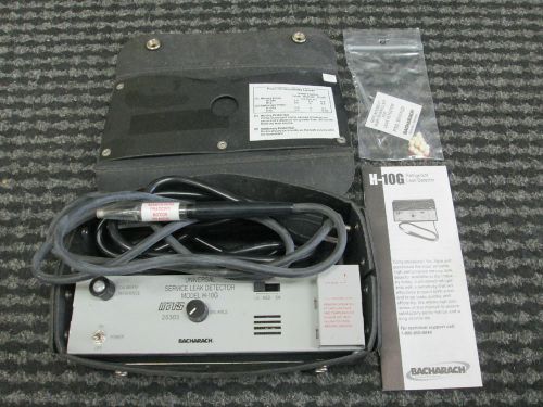 Bacharach H-10G Universal Service Halogen Refrigerant Leak Detector + Case