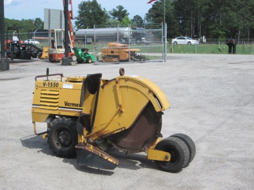 Vermeer V1550 Walk Behind Rock Wheel  Trencher