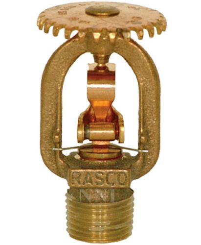 165*f fusible link  brass upright  sprinkler, rasco reliable model g, 1/2&#034; npt for sale