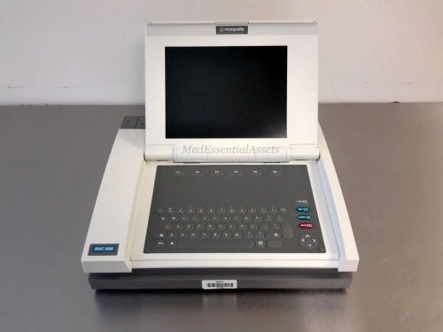 Marquette MAC 5000 Non Invasive Interpretive Resting ECG System Arhythmia P-Wave