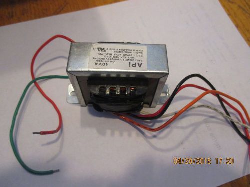 T2404   TRANSFORMER  40VA     API      4/28/15/1