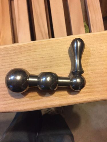 SS Ball Balanced Crank Handle for Delta, Rockwell, Bridgeport, Mill, Drill Press