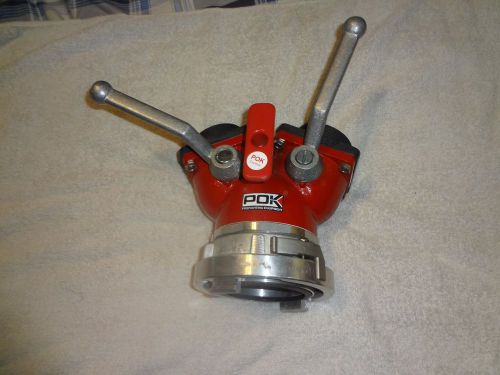 POK GATED WYE BALL VALVE FIRE FIGHTING EQUIPMENT 2.5 NST STORZ 100