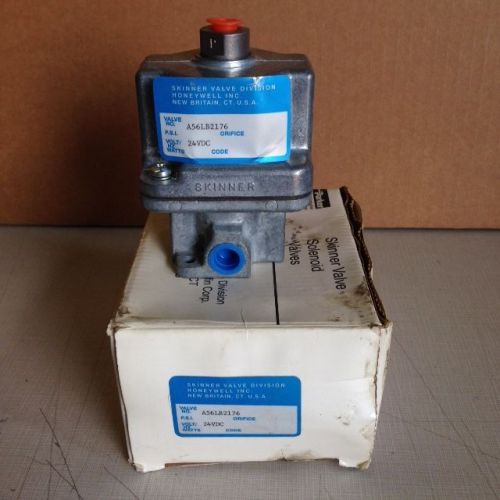 HONEYWELL SKINNER VALVE A56LB2176 *NEW IN A BOX* 24 VDC