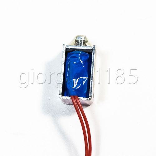 2 pcs DC 3~12V Push Pull Type Solenoid Electromagnet Micro Solenoid