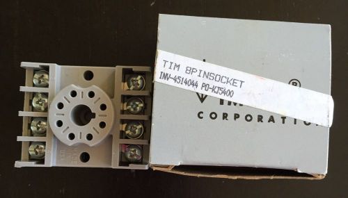 TimeMark 51X00120-01 600V 8 Pin Socket DIN Rail Mountable