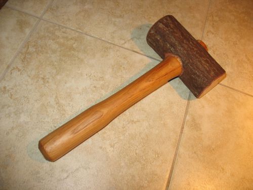 Handmade Hickory and Dogwood Mallet