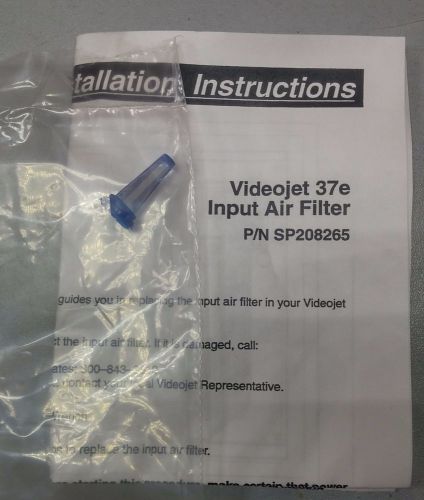 VideoJet Input air filter SP208265