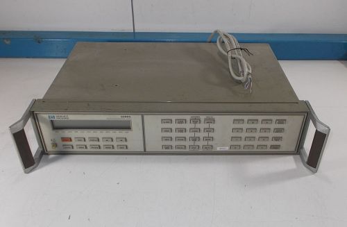 HP HEWLETT PACKARD 3488A SWITCH/CONTROL UNIT