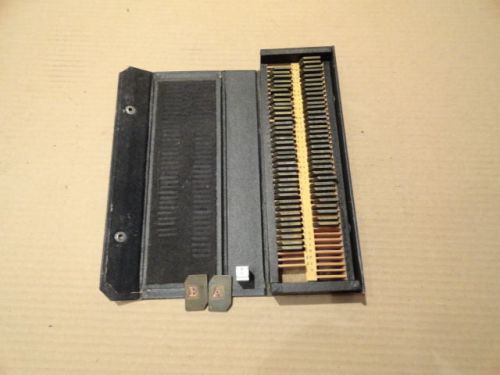 Vintage rare letterpress printing nice monotype matrix/mats serif 30 pt #282 for sale