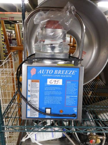 Auto Breeze Cotton Candy Machine Model #3052