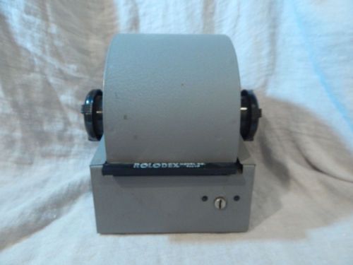 Vintage Rolodex Model 2254D Rotary Index Card Holder