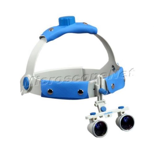 3X/420mm Dental Loupes Headband Comfort. Foam bolstered