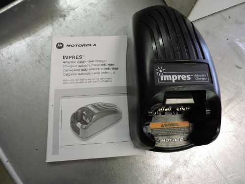 New Motorola IMPRES Adaptive Single Unit Charger #1981