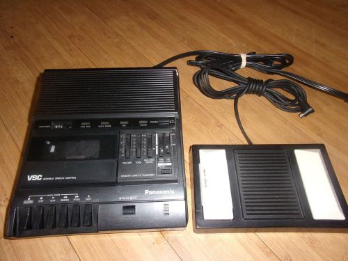 PANASONIC RR-830 STANDARD CASSETTE TRANSCRIBER WITH FOOT CONTROL