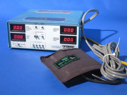 Critikon Dinamap 845 Adult Pediatric Vital Signs Monitor Working Tested