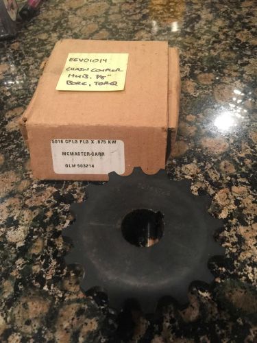 5016 x .875 chain coupler hub, #50, 16 teeth, 7/8&#034; id for sale