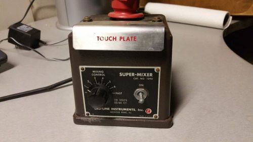 Lab line instruments super mixer no. 1290 variable speed professional lab equip. for sale