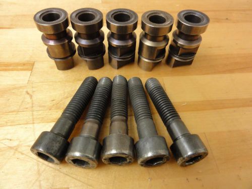 (5) EROWA Chucking Spigot F/A EDM M10 x 45 EDM TOOLING electrode holders cnc