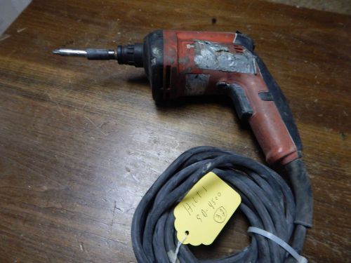 &#034;HILTI&#034; # SD4500 Corded Screwdriver Unit # 32