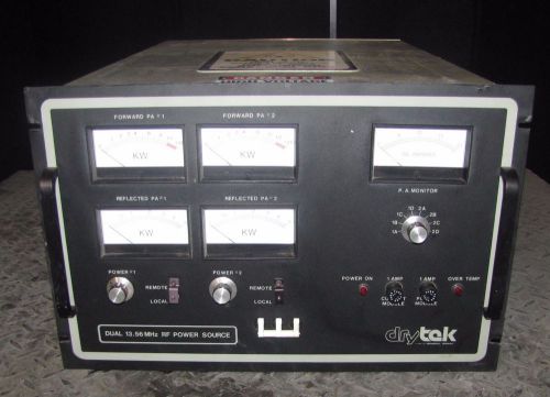 **DryTek  LAM RESEARCH 2600422 Dual 13.56 MHz RF Power Generator . (#1502)