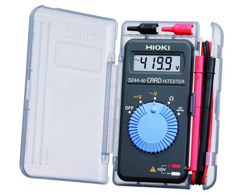 HIOKI / POCKET DIGITAL MULTIMETER / CARD TESTER / 3244-60 / MADE IN JAPAN