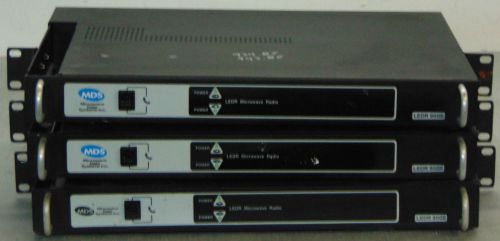 3x GE Microwave Data Systems LEDR Microwave Radio 900S MDS