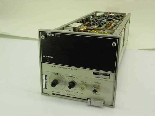 AM Modulation Section - Eaton PM3601