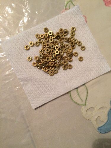 Hex Nuts 6-32 M/S Brass Lot 100 X $5