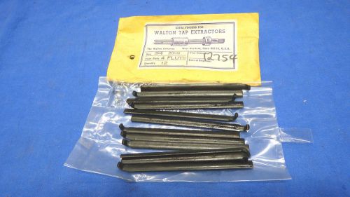 Walton 3/4&#034; ,20 mm,4 flute Tap Extractor,Replacement Fingers Lot of 12 ,New