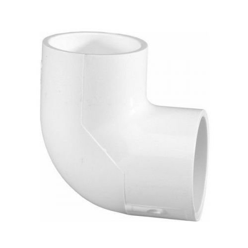 Spears 6&#034; sch 40 pvc 406-060, 90° Elbow white