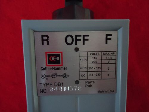 CUTLER HAMMER Drum Switch 9441H378