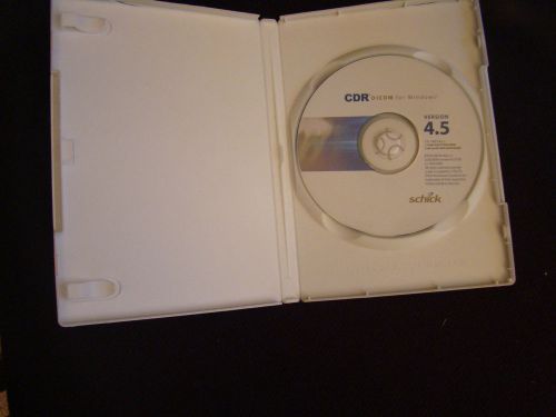 Schick CDR Dicom 4.5 software