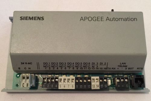 SIEMENS 540-103 APOGEE AUTOMATION TEC Constant Vol Ctlr Elec Out Box HVAC