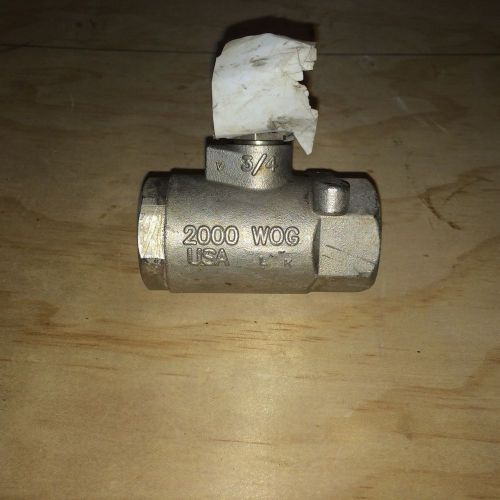 3/4 stainless ball valve And 2--1/2&#034; Valves